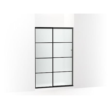 Kohler Elate 1/4 Shower Door 70 1/2 X 47 5/8 707606-6G80-BL